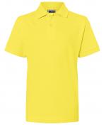 Enfant Polo enfant piqué coupe ajustée enfant Jaune 7241