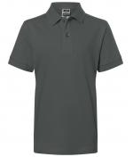 Enfant Polo enfant piqué coupe ajustée enfant Graphite 7241