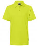 Enfant Polo enfant piqué coupe ajustée enfant Jaune-acide 7241