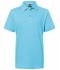 Enfant Polo enfant piqué coupe ajustée enfant Bleu-ciel 7241