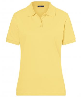 Damen Classic Polo Ladies Light-yellow 7242