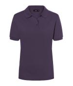 Damen Classic Polo Ladies Aubergine 7242