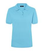Damen Classic Polo Ladies Sky-blue 7242