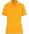 Femme Polo piquée coupe ajustée femme Jaune-d'or 7242