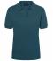 Femme Polo piquée coupe ajustée femme Pétrole 7242
