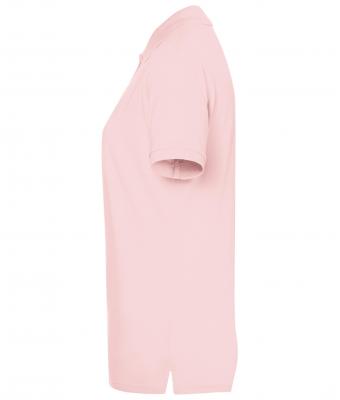 Femme Polo piquée coupe ajustée femme Rose-clair 7242