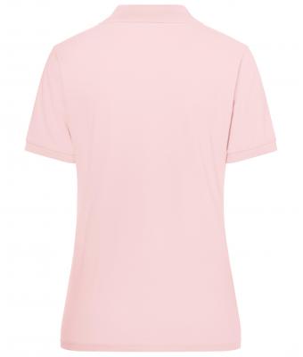 Femme Polo piquée coupe ajustée femme Rose-clair 7242