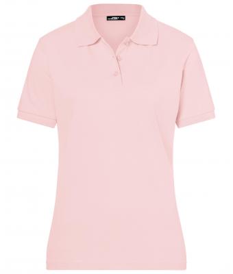 Femme Polo piquée coupe ajustée femme Rose-clair 7242