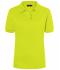Femme Polo piquée coupe ajustée femme Jaune-acide 7242