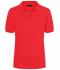 Femme Polo piquée coupe ajustée femme Tomate 7242