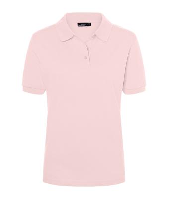 Femme Polo piquée coupe ajustée femme Rose-clair 7242