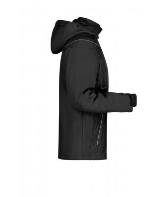 Men Men's Winter Softshell Jacket Black 7259