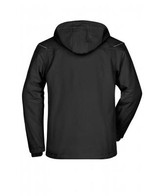 Men Men's Winter Softshell Jacket Black 7259