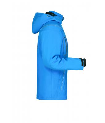 Men Men's Winter Softshell Jacket Aqua 7259