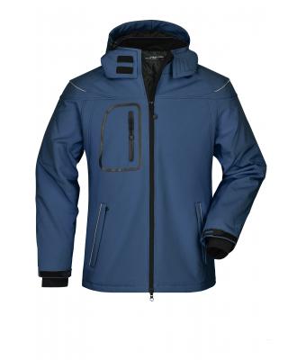 Men Men's Winter Softshell Jacket Navy 7259