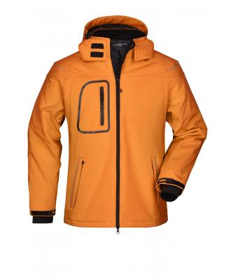 Men Men's Winter Softshell Jacket Orange 7259