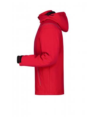 Men Men's Winter Softshell Jacket Red 7259