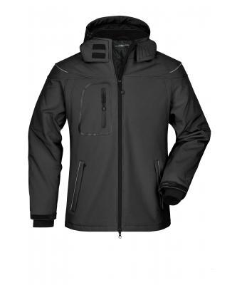 Herren Men’s Winter Softshell Jacket Black 7259