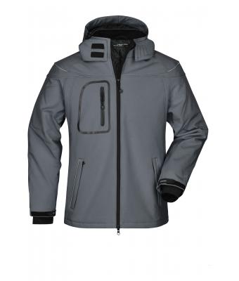 Homme Veste hiver softshell homme Carbone 7259