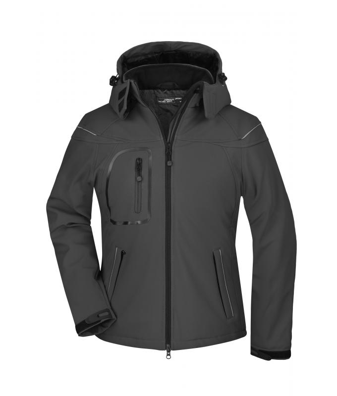 Ladies Ladies' Winter Softshell Jacket Black 7260