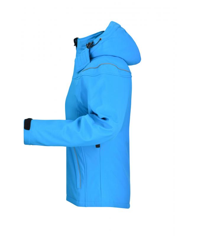 Damen Ladies' Winter Softshell Jacket Aqua 7260