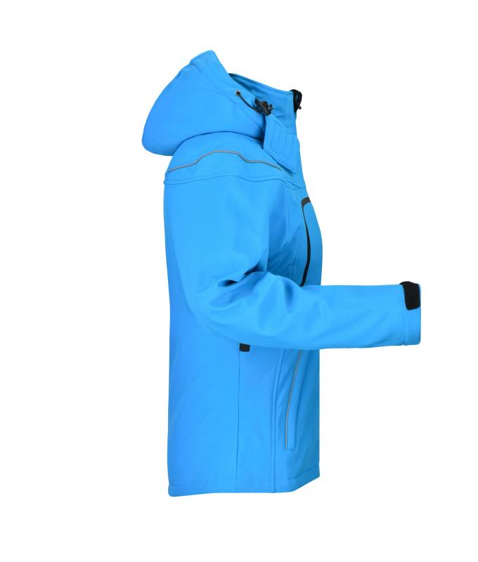Damen Ladies' Winter Softshell Jacket Aqua 7260