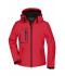 Dames Ladies' Winter Softshell Jacket Rood 7260