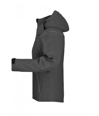 Dames Ladies' Winter Softshell Jacket Zwart 7260