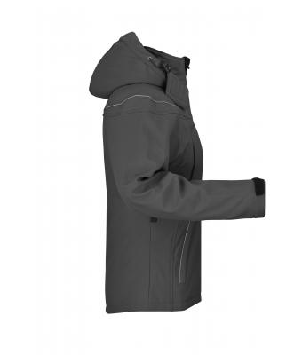 Dames Ladies' Winter Softshell Jacket Zwart 7260