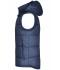 Homme Gilet avec capuche amovible homme Marine 7263