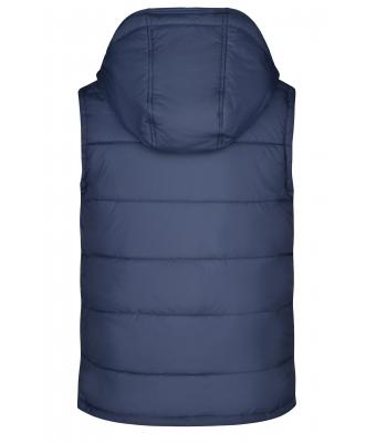 Homme Gilet avec capuche amovible homme Marine 7263