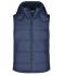 Homme Gilet avec capuche amovible homme Marine 7263