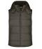 Herren Men's Padded Vest Mud 7263