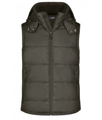 Men Men's Padded Vest Mud 7263