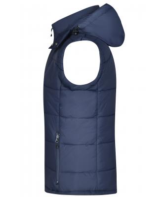 Dames Ladies' Padded Vest Navy 7264