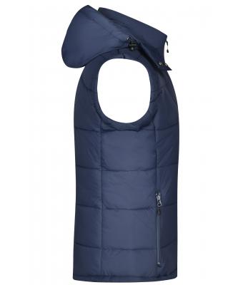 Dames Ladies' Padded Vest Navy 7264