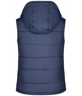 Dames Ladies' Padded Vest Navy 7264