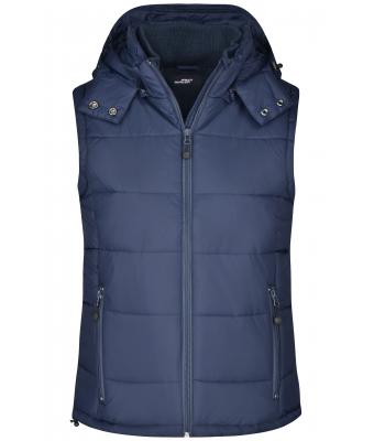 Dames Ladies' Padded Vest Navy 7264