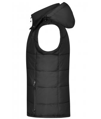 Damen Ladies' Padded Vest Black 7264
