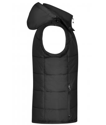 Damen Ladies' Padded Vest Black 7264