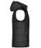 Damen Ladies' Padded Vest Black 7264