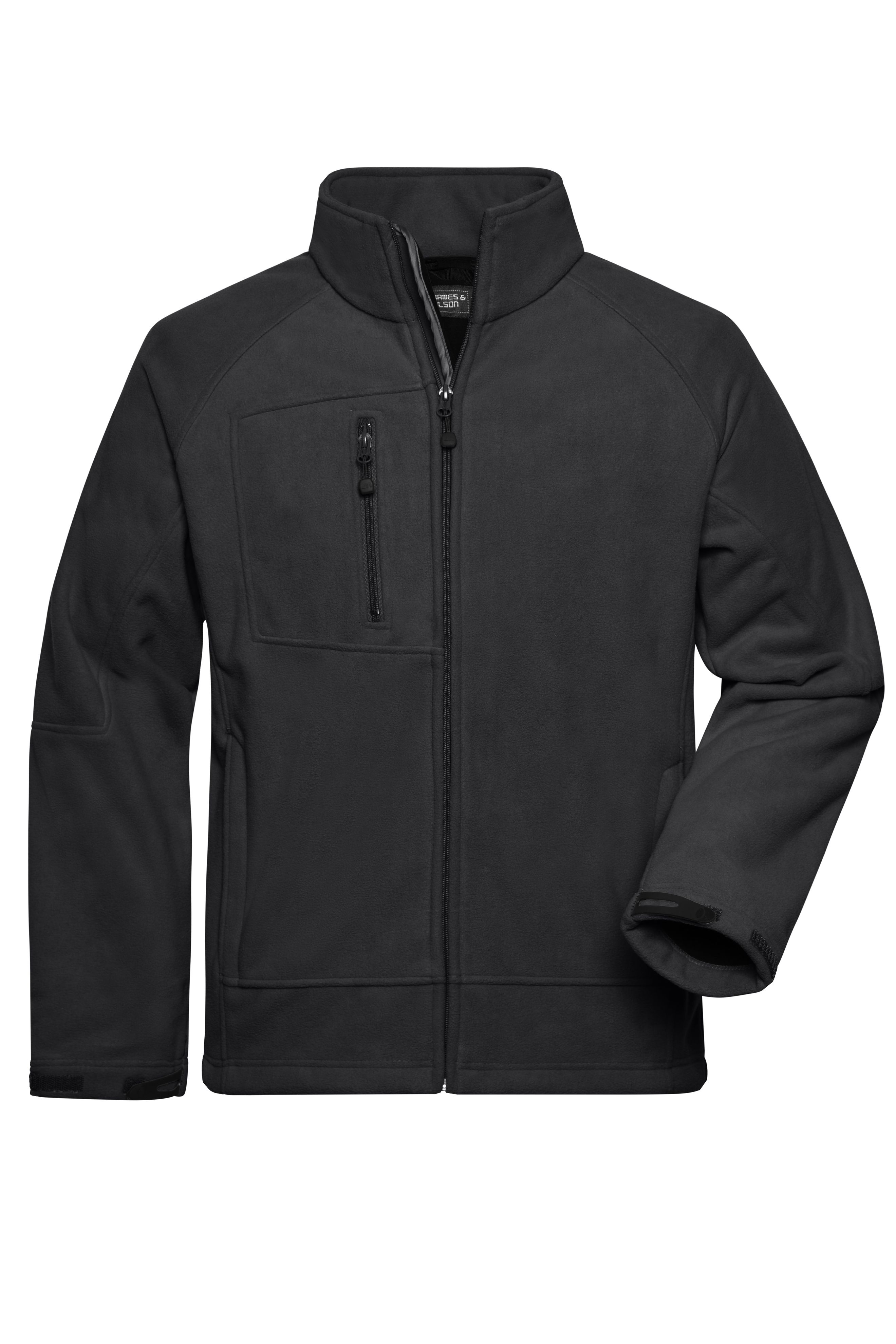 Men Men's Bonded Fleece Jacket Carbon/blackDaiber