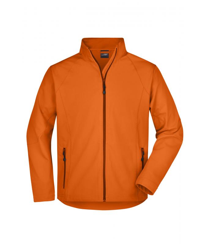 Homme Veste softshell homme Orange 7281