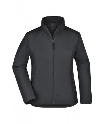 Dames Ladies' Softshell Jacket Zwart 7282