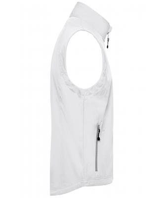 Homme Gilet softshell homme Blanc-cassé 7283