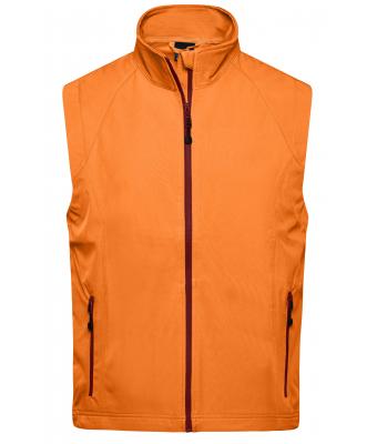 Men Men's  Softshell Vest Orange 7283