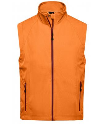Men Men's Softshell Vest Orange-Daiber
