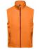 Men Men's  Softshell Vest Orange 7283