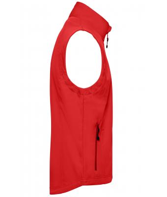 Heren Men's Softshell Vest Rood 7283