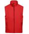 Herren Men's Softshell Vest Red 7283